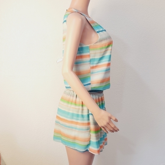 Ramy Brook Printed Paris Sleeveless Dress Multi Color Size: XS - Picture 8 of 15